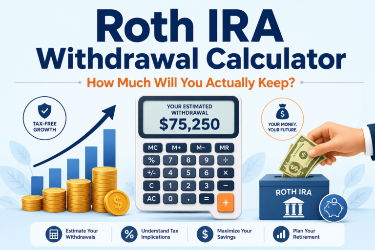 Roth IRA Withdrawal Calculator: How Much Will You Actually Keep?